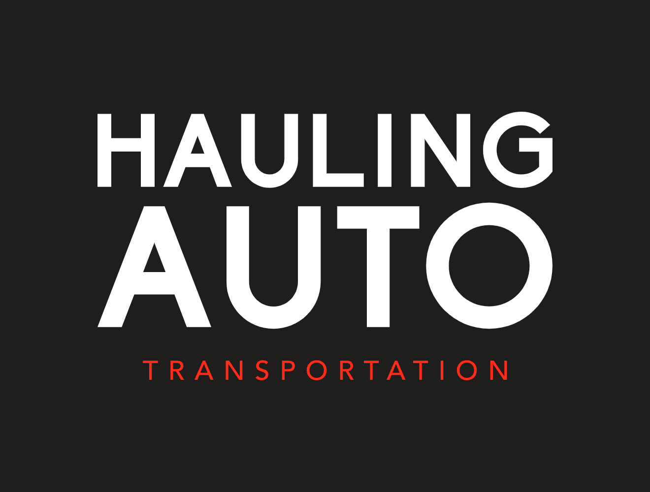 Hauling Auto Transportation Logo